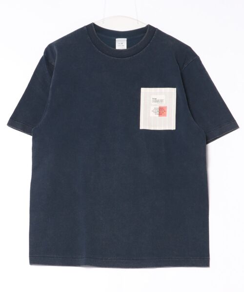 SNOOPY×OLD BETTY'S(スヌーピーカケルオールドベティーズ)の「スヌーピー【SNOOPY】Fade Wash T-Shirts(ワッペン)(Tシャツ/カットソー・レディース・ブルー/ネイビー・L/XL/M)」の8枚目の写真
