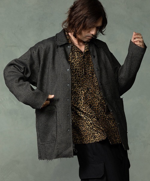 EGO TRIPPING(エゴトリッピング)の「mj11751-UNBROWNS BEACH JACKET ウールジャケット(666753)(その他アウター・メンズ・チャコール/ダークブラウン・46/48)」の15枚目の写真