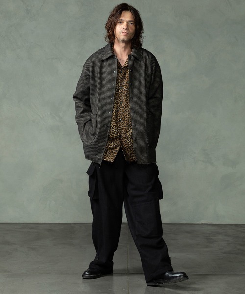 EGO TRIPPING(エゴトリッピング)の「mj11751-UNBROWNS BEACH JACKET ウールジャケット(666753)(その他アウター・メンズ・チャコール/ダークブラウン・46/48)」の17枚目の写真