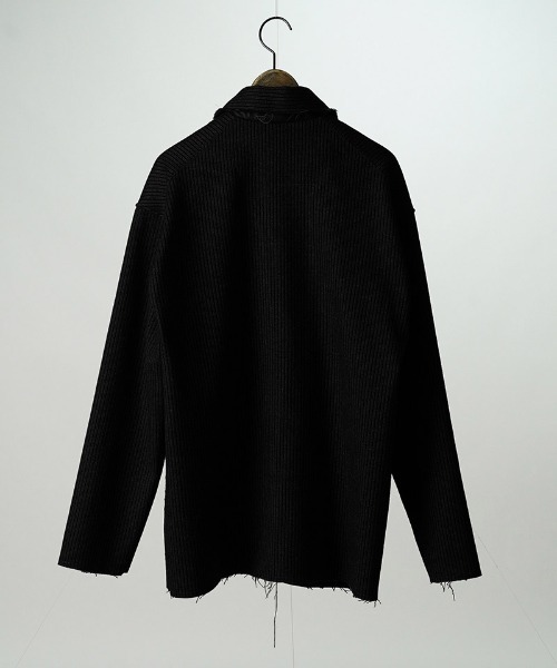 EGO TRIPPING(エゴトリッピング)の「mj11751-UNBROWNS BEACH JACKET ウールジャケット(666753)(その他アウター・メンズ・チャコール/ダークブラウン・46/48)」の9枚目の写真