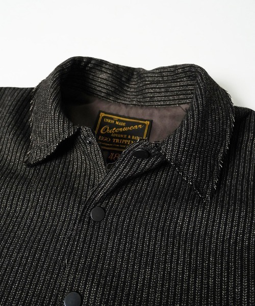 EGO TRIPPING(エゴトリッピング)の「mj11751-UNBROWNS BEACH JACKET ウールジャケット(666753)(その他アウター・メンズ・チャコール/ダークブラウン・46/48)」の12枚目の写真
