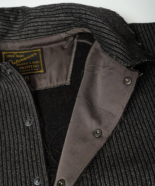 EGO TRIPPING(エゴトリッピング)の「mj11751-UNBROWNS BEACH JACKET ウールジャケット(666753)(その他アウター・メンズ・チャコール/ダークブラウン・46/48)」の3枚目の写真