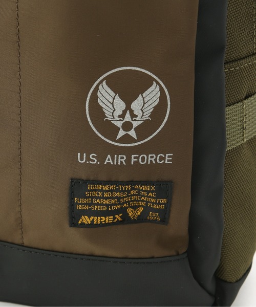AVIREX（アヴィレックス）の「REGLESS ONE SHOULDER BAG / ワンショルダーバッグ / AVIREX / アヴィレックス（ショルダーバッグ・メンズ・ブラック/オリーブ・FREE）」の12枚目の写真