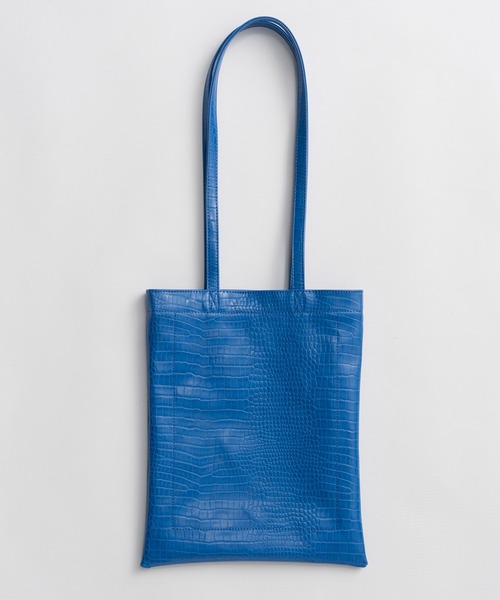 MAISON SPECIAL（メゾンスペシャル）の「MS Basic Tote Bag/MSベーシックトートバッグ（トートバッグ・レディース・ブラック/ブルー/ライム・FREE）」の9枚目の写真