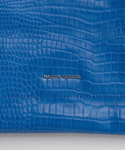 MAISON SPECIAL（メゾンスペシャル）の「MS Basic Tote Bag/MSベーシックトートバッグ（トートバッグ・レディース・ブラック/ブルー/ライム・FREE）」の11枚目の写真