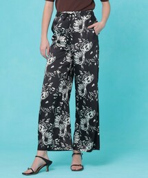 ANAYI | アートマーカーフラワープリントワイドパンツ〈セットアップ対応商品〉(その他パンツ)