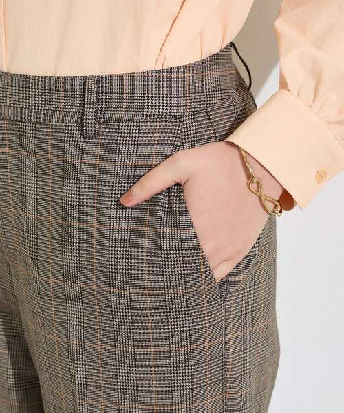 INDIVI(インディヴィ)の「【洗濯機OK/ストレッチ◎】ストレートワイドパンツ(その他パンツ・レディース・キャメル/ブラック/ベージュ/チャコールグレー/ブラウン系その他・05/03/38/36/34/15 /13/12/42/40/19)」の16枚目の写真