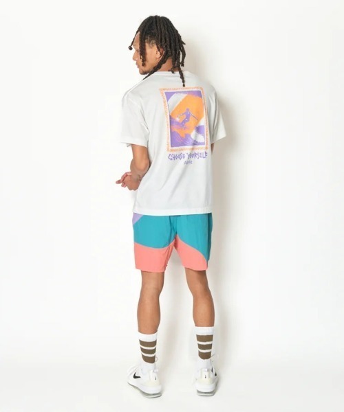 AKTR(アクター)の「AKTR TIDELINE WAVE NYLON WIDE 5.5″ SHORTS (TL)(アクター タイドライン ウェーブ ナイロン ワイド 5.5インチ ショーツ)(その他パンツ・メンズ・オリーブ/グリーン・XX-LARGE/X-LARGE/LARGE/MEDIUM)」の1枚目の写真
