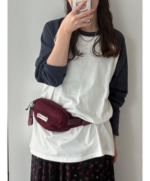 Samansa Mos2（サマンサ モスモス）の「《ZOZO限定》花刺繍/ロゴ付ウエストポーチ（ボディバッグ/ウエストポーチ）」