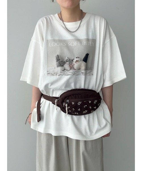 Samansa Mos2(サマンサ モスモス)の「《ZOZO限定》花刺繍/ロゴ付ウエストポーチ(ボディバッグ/ウエストポーチ・レディース・ベージュ/ブラック/ボルドー/ブラウン・F)」の15枚目の写真