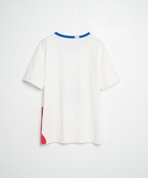 N.HOOLYWOOD（N.ハリウッド）の「【N.HOOLYWOOD/エヌハリウッド】別注あの頃のBEAR ATTACKS Ringer T-SHIRT（Tシャツ/カットソー・メンズ・ホワイト・36/38/40）」の4枚目の写真