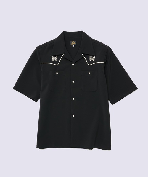 Needles(ニードルス)の「【Needles】別注 Piping Cowboy One-Up S/S Shirt-Poly Double Cloth(シャツ/ブラウス・メンズ・ブラウン/ブラック・S/M/L/XL)」の2枚目の写真