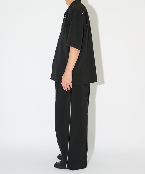 Needles(ニードルス)の「【Needles】別注 Piping Cowboy One-Up S/S Shirt-Poly Double Cloth(シャツ/ブラウス・メンズ・ブラウン/ブラック・S/M/L/XL)」の5枚目の写真