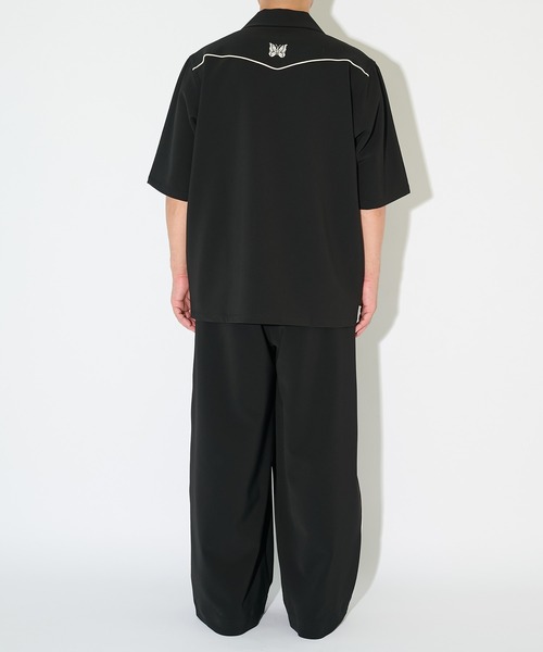 Needles(ニードルス)の「【Needles】別注 Piping Cowboy One-Up S/S Shirt-Poly Double Cloth(シャツ/ブラウス・メンズ・ブラウン/ブラック・S/M/L/XL)」の6枚目の写真