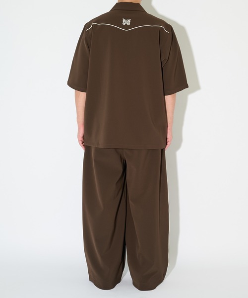 Needles(ニードルス)の「【Needles】別注 Piping Cowboy One-Up S/S Shirt-Poly Double Cloth(シャツ/ブラウス・メンズ・ブラウン/ブラック・S/M/L/XL)」の15枚目の写真