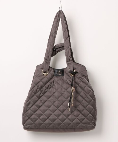 LANVIN en Bleu(ランバンオンブルー)の「エミリー 2Wayトート(ハンドバッグ・レディース・グレー/ブラック・FREE)」の2枚目の写真