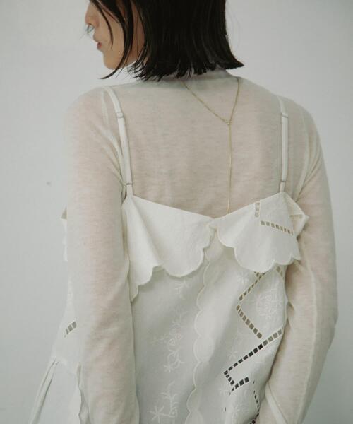 URBAN RESEARCH DOORS(アーバンリサーチドアーズ)の「Soft Wool Turtle Knit(ニット/セーター・レディース・グレー系その他/ピンク/オフホワイト・FREE)」の8枚目の写真