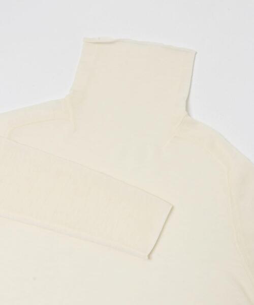 URBAN RESEARCH DOORS(アーバンリサーチドアーズ)の「Soft Wool Turtle Knit(ニット/セーター・レディース・グレー系その他/ピンク/オフホワイト・FREE)」の10枚目の写真
