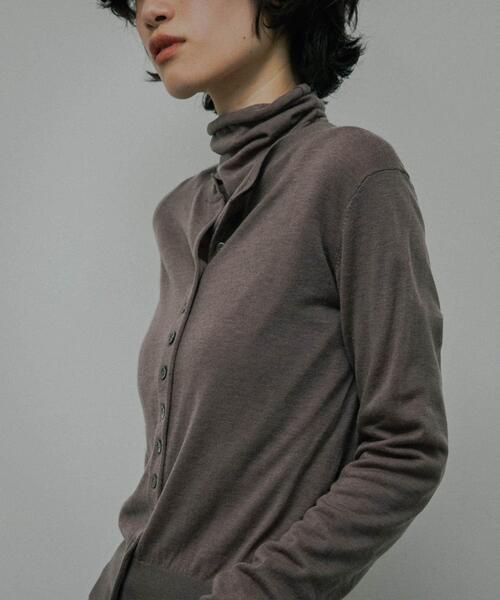 URBAN RESEARCH DOORS(アーバンリサーチドアーズ)の「Soft Wool Turtle Knit(ニット/セーター・レディース・グレー系その他/ピンク/オフホワイト・FREE)」の11枚目の写真