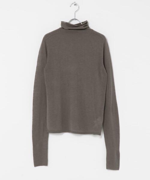 URBAN RESEARCH DOORS(アーバンリサーチドアーズ)の「Soft Wool Turtle Knit(ニット/セーター・レディース・グレー系その他/ピンク/オフホワイト・FREE)」の15枚目の写真