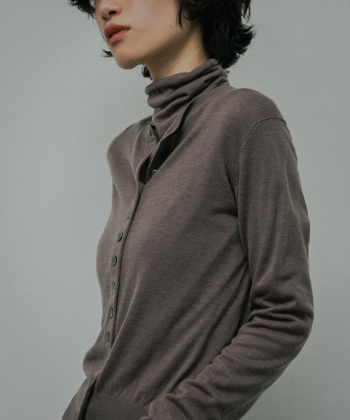 URBAN RESEARCH DOORS(アーバンリサーチドアーズ)の「Soft Wool Turtle Knit(ニット/セーター・レディース・グレー系その他/ピンク/オフホワイト・FREE)」の21枚目の写真
