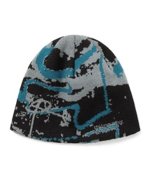 thisisneverthat(�f�B�X�C�Y�l�o�[�U�b�g)��Script Jacquard No Cuff Beanie(�j�b�g�L���b�v/�r�[�j�[)