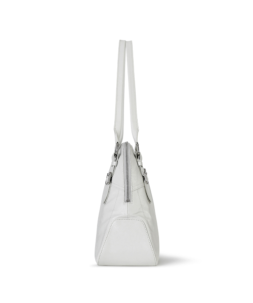 FENNEC（フェネック）の「SOTY BOWLING BAG - ASH WHITE（ショルダーバッグ・レディース・その他・FREE）」の4枚目の写真