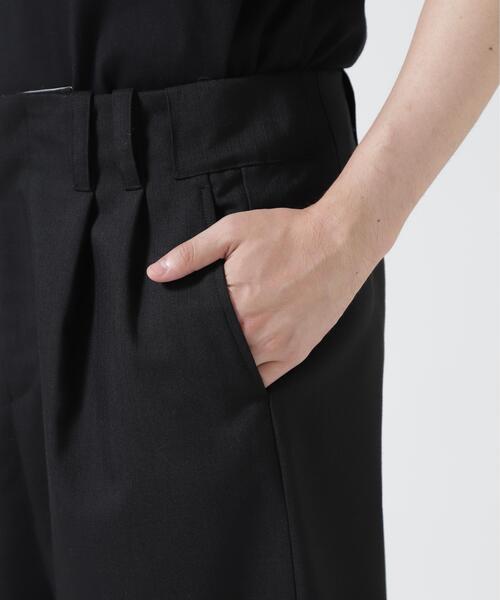 ABELIA EDOWARD GOUCHA(アベリアエドワードゴーチャ)の「ABELIA EDOWARD GOUCHA /アベリアエドワードゴーチャ/BASEBALL SLACKS(その他パンツ・メンズ・ブラック・3/4/2)」の9枚目の写真