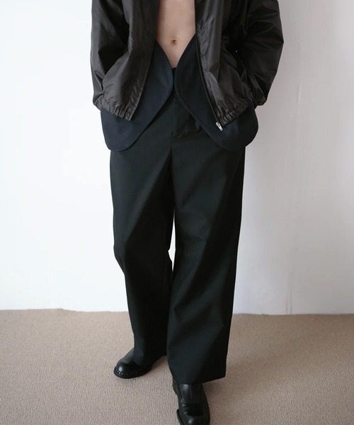ABELIA EDOWARD GOUCHA(アベリアエドワードゴーチャ)の「ABELIA EDOWARD GOUCHA /アベリアエドワードゴーチャ/BASEBALL SLACKS(その他パンツ・メンズ・ブラック・3/4/2)」の5枚目の写真