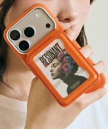 UNiCASE（ユニケース）の「MagSafe対応 カードケース スマホスタンド Mag Peek Stand クリア 窓付き 推し活 チェキケース トレカケース（スマホグッズ）」