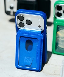 UNiCASE（ユニケース）の「MagSafe対応 カードケース スマホスタンド Mag Peek Stand クリア 窓付き 推し活 チェキケース トレカケース（スマホグッズ）」