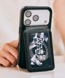 UNiCASE（ユニケース）の「MagSafe対応 カードケース スマホスタンド Mag Peek Stand クリア 窓付き 推し活 チェキケース トレカケース（スマホグッズ）」