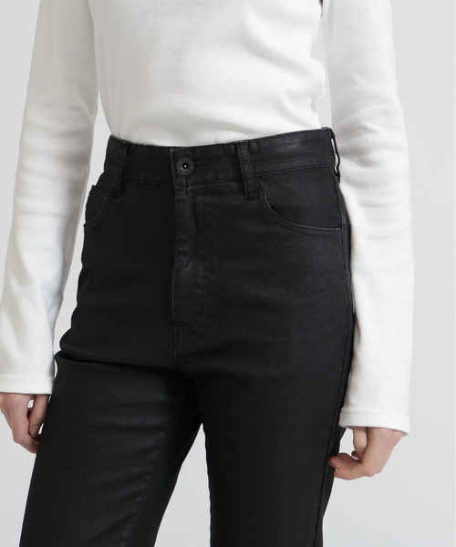 AVIREX(アヴィレックス)の「GOALERS DENIM FLARE PANTS(デニムパンツ・レディース・インディゴブルー/ブラック・S/M)」の12枚目の写真