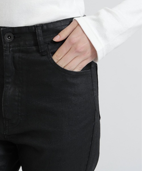 AVIREX(アヴィレックス)の「GOALERS DENIM FLARE PANTS(デニムパンツ・レディース・インディゴブルー/ブラック・S/M)」の13枚目の写真