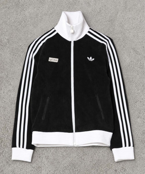 adidas(アディダス)の「【adidas Originals by JENNIE】トラックジャケット / ジャージトップス /ファン OG トラックトップ / ジャージ / アディダスオリジナルス adidas Original(ジャージ・レディース・ホワイト/ピンク/ブラック・M)」の1枚目の写真