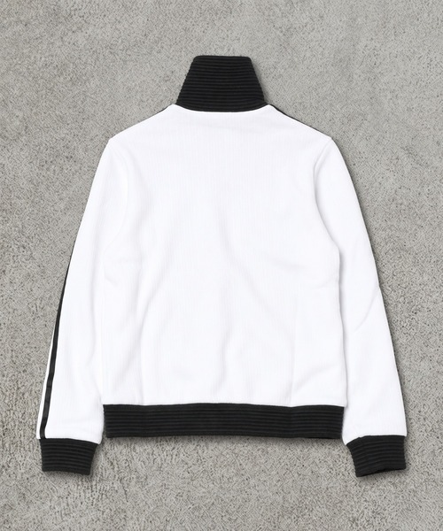 adidas(アディダス)の「【adidas Originals by JENNIE】トラックジャケット / ジャージトップス /ファン OG トラックトップ / ジャージ / アディダスオリジナルス adidas Original(ジャージ・レディース・ホワイト/ピンク/ブラック・M)」の4枚目の写真