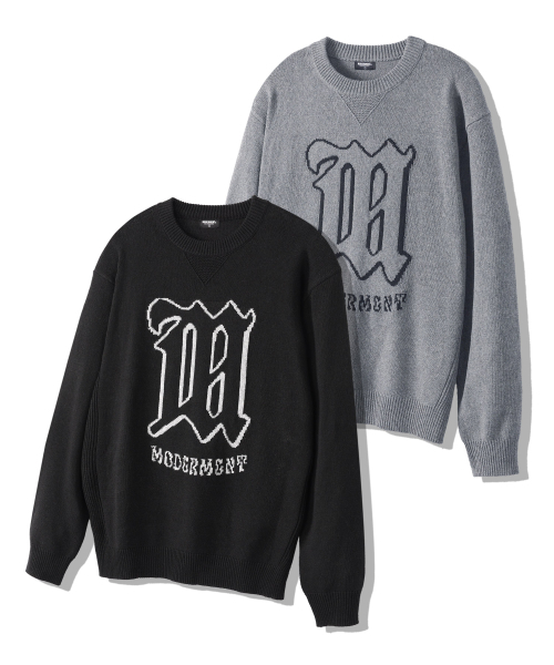 MODERMENT（モダーメント）の「ウォッシャブルオルディックオーバーニット[ブラック]（ニット/セーター・レディース・その他・1/2）」の4枚目の写真