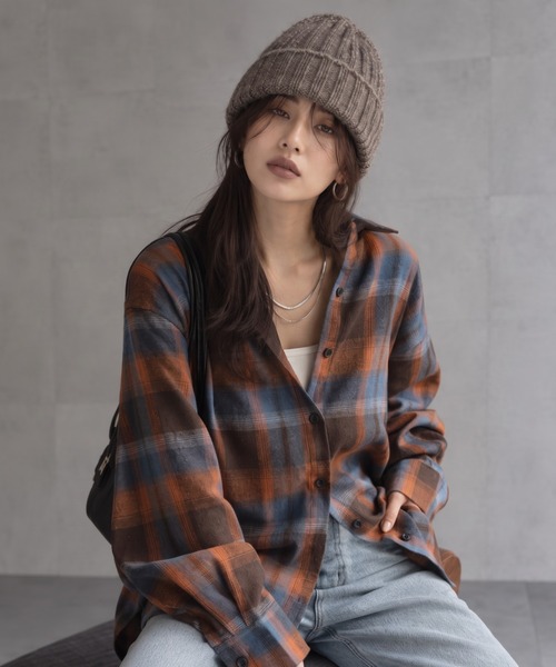 モデル身長：158cm
着用アイテム：AP24317/AP25212/AP26181