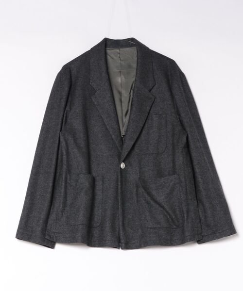 Scrap Book(スクラップブック)の「【WYTE】Wool Jersey LINE Blazer(テーラードジャケット・レディース・ネイビー/グレー系その他・38)」の2枚目の写真
