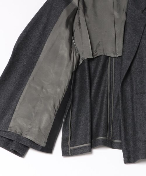Scrap Book(スクラップブック)の「【WYTE】Wool Jersey LINE Blazer(テーラードジャケット・レディース・ネイビー/グレー系その他・38)」の4枚目の写真