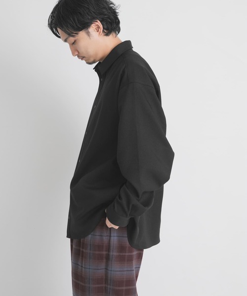 EKAL(エカル)の「WOOL LIKE LONG-SLEEVE SHIRTS(シャツ/ブラウス・メンズ・ブラウン/ブラック/チャコールグレー・LARGE/MEDIUM)」の14枚目の写真