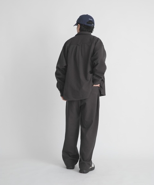 EKAL(エカル)の「WOOL LIKE LONG-SLEEVE SHIRTS(シャツ/ブラウス・メンズ・ブラウン/ブラック/チャコールグレー・LARGE/MEDIUM)」の11枚目の写真