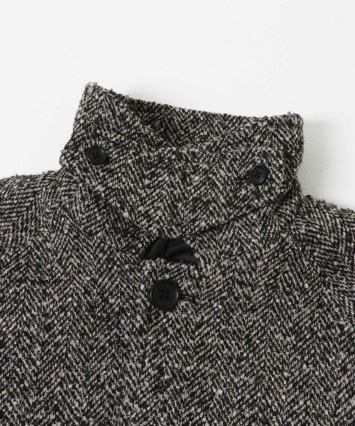 ITEMS URBANRESEARCH(アイテムズ アーバンリサーチ)の「ツイードロングコート(その他アウター・レディース・ブラウン/ブラック・FREE)」の11枚目の写真