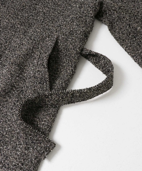 ITEMS URBANRESEARCH(アイテムズ アーバンリサーチ)の「ツイードロングコート(その他アウター・レディース・ブラウン/ブラック・FREE)」の12枚目の写真