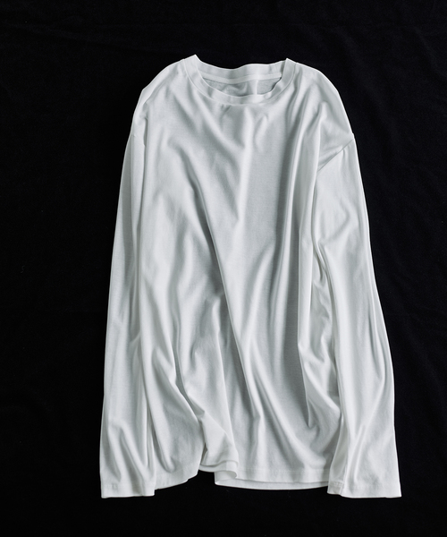 IENA(イエナ)の「《IENA 35TH》THE WHITE CREW NECK TEE(Tシャツ/カットソー・レディース・ホワイト・36/38)」の2枚目の写真