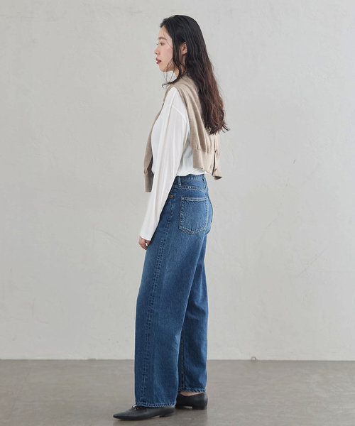 IENA(イエナ)の「《IENA 35TH》THE WHITE CREW NECK TEE(Tシャツ/カットソー・レディース・ホワイト・36/38)」の9枚目の写真