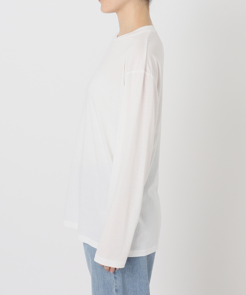 IENA(イエナ)の「《IENA 35TH》THE WHITE CREW NECK TEE(Tシャツ/カットソー・レディース・ホワイト・36/38)」の13枚目の写真