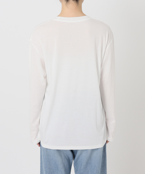 IENA(イエナ)の「《IENA 35TH》THE WHITE CREW NECK TEE(Tシャツ/カットソー・レディース・ホワイト・36/38)」の14枚目の写真