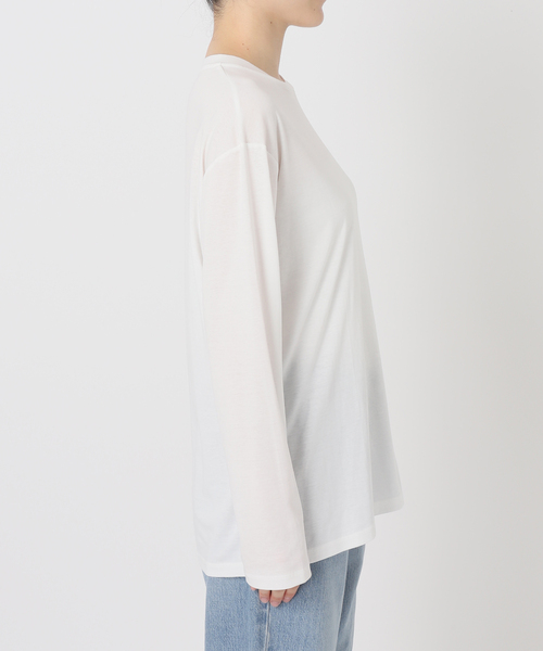 IENA(イエナ)の「《IENA 35TH》THE WHITE CREW NECK TEE(Tシャツ/カットソー・レディース・ホワイト・36/38)」の15枚目の写真