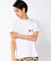 coen | ニットポケットTシャツ(Tシャツ/カットソー)